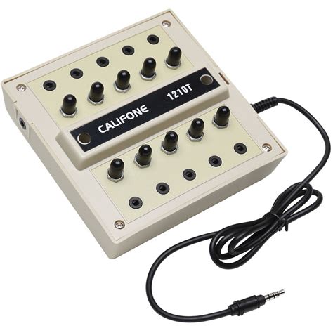 califone headphone junction box|Califone 1210T 2.